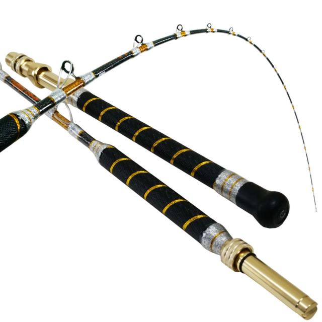 おり釣具 グラスソリッド総糸巻船竿  超軟調真鯛 パグマイヨ 250-80号(ori-783439)｜竿 釣り竿 軟調竿 アルミリールシート LCガイド マダイ コマセマダイ 置き竿 おり釣具