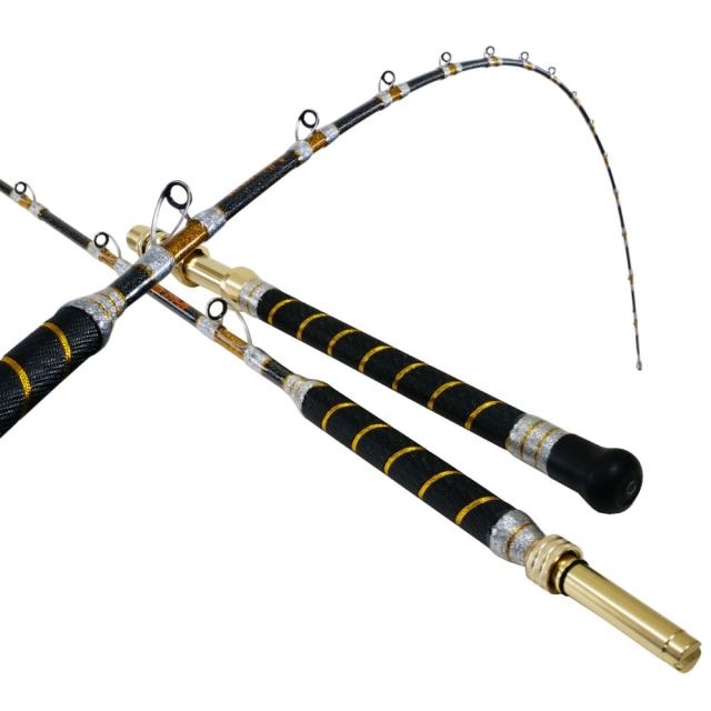 おり釣具 グラスソリッド総糸巻船竿  超軟調真鯛 パグマイヨ 250-100号(ori-783446)｜竿 釣り竿 軟調竿 アルミリールシート LCガイド マダイ コマセマダイ 置き竿 おり釣具