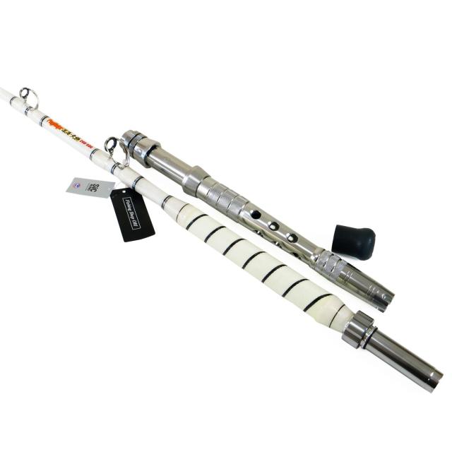 おり釣具 グラスソリッド総糸巻船竿 パグマイヨ 深海大物 200-500号 アルミバットジョイント(ori-785228)｜竿 釣り竿 大物 大物竿 大型底物 マグロ イシナギ アブラボウズ 総糸巻 アルミバット 大型魚 おり釣具