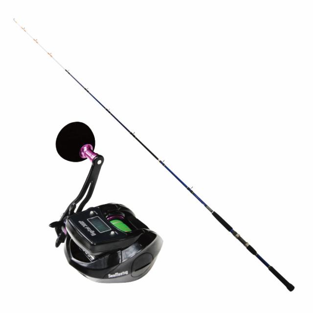 並継小物船竿 マルチプラスIT400 30号-210 Fujiガイド搭載&SeaMastug Digital 300P PEライン2号200m付きセット(ori-funeset466)｜ライトゲーム ライト五目 万能船竿 アジ釣り メバル釣り イサキ釣り 船メバル 真鯛釣り 真鯛 マダイ ライト泳がせ 船釣り