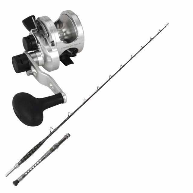 ゴクスペ ゴクエボリューション F-HB 170-150HB＆オクマ カバラ CAV-12 2 LX(J) 左ハンドル ライトスタンディングセット（ori-funeset620)｜船釣り 泳がせ釣り クエ マグロ カンパチ 大物の通販は