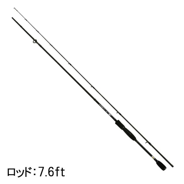 お手軽 エギング エントリーセット ロッド 7.6ft ＆ PEライン付き