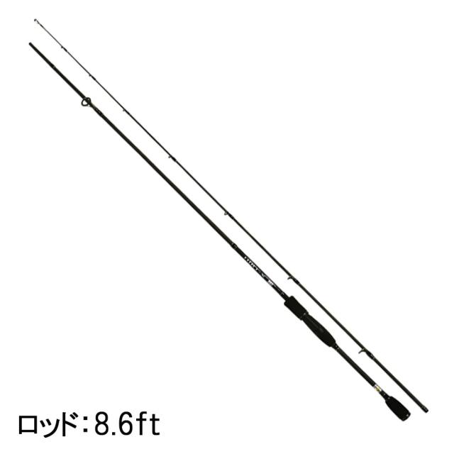 お手軽 エギング エントリーセット ロッド 8.6ft ＆ PEライン付きリール ＆ エギ２本 (egingset-064)｜エギング セット エギ 2.5号 エギングロッド リール セット 餌木 初心者