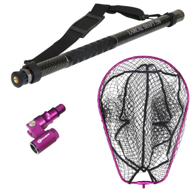 あゆ ランディングネット セット LARCAL SHAFT(ラーカルシャフト)550+