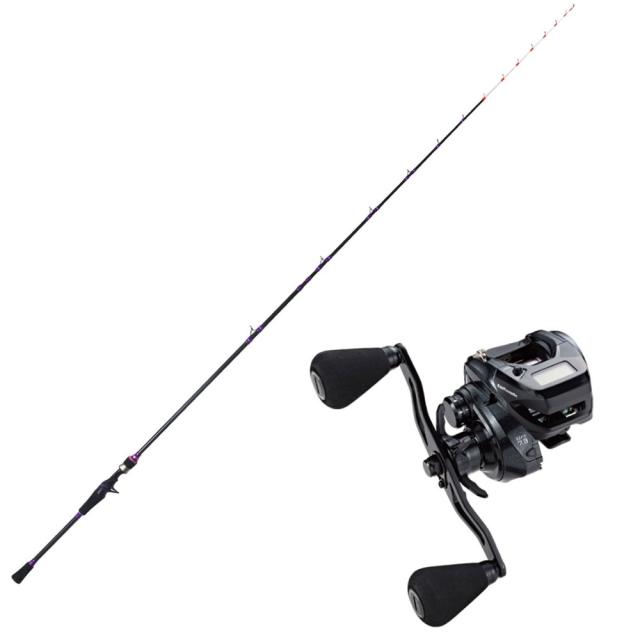 ゴクエボリューション カワハギ180 ＆ テイルウォーク ヴィレイヤー DG 100HG-DH/R 右巻き カワハギセット (ori-funeset632)｜船 釣り カワハギ 竿 カワハギ ロッド ゼロテン