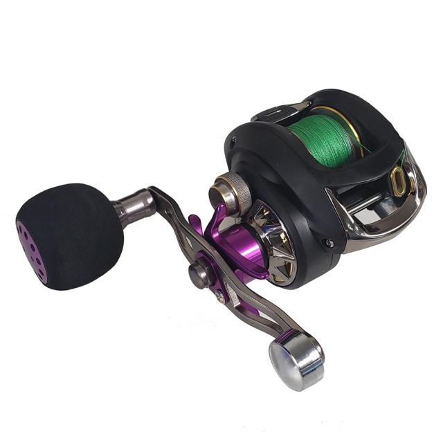 船タチウオ釣りセット タチウオテンヤ ロッド ドラゴン船 6.6F ＆ スポーツライン CC ベイト BJ100H PE2号 約150ｍ巻 (tachiuoset-004)｜船竿 専用竿 ライトゲーム 手持ち 五目 小物 太刀魚 テンヤタチウオ 船釣り 船タチウオ タチウオ ロッド 竿