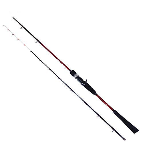 すぐに使える！デジタルカウンターリール船タチセット ドラゴン船 6.6F＆SeaMastug Digital 300P（ori-funeset053）｜デジタルカウンター付き PEライン付き テンヤタチウオ 船タチ  船竿 入門用 ボートロッド