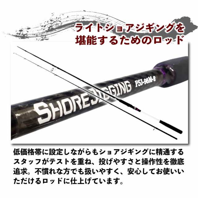 Amazon.co.jp: ライトショアジギング入門 ロッド&リール2点