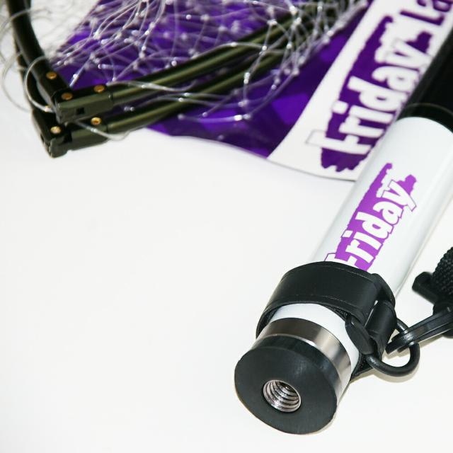 Friday フライデー ランディングネット 3点 セット 4.5ｍ ネット ＆ シャフト ＆ ジョイント (landingset-138)｜折り畳み ネット エギング チニング シーバス 磯釣り 堤防釣り ネット ランディングシャフト タモ 網 アミ タモ網 釣り