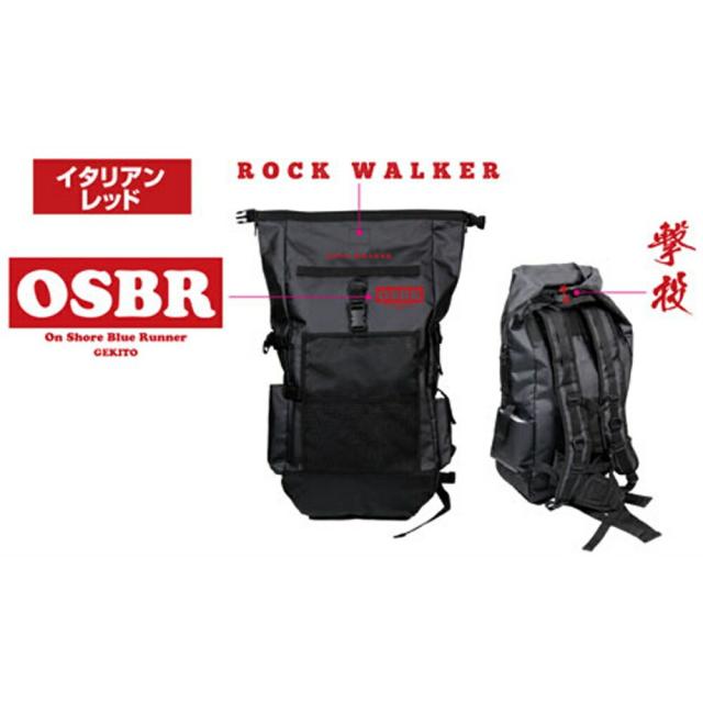 オーナー 撃投タフクライムバッグ 35 イタリアンレッド(owner-384387) | ショアジギング ロックショア フィッシュキャリー 磯釣り ショア青物 青物バッグ 魚入れ 撃投