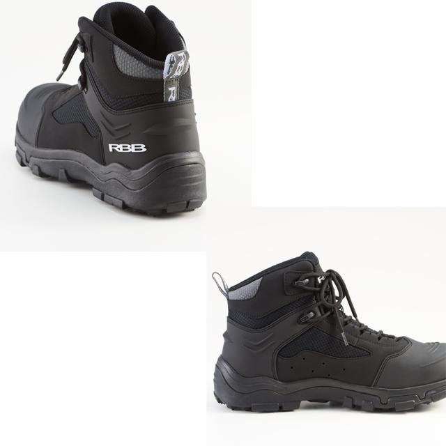 リバレイ RBB ロックショアスパイクシューズTG M(25.5cm) ブラック(riva-160162)｜磯釣り グレ釣り メジナ釣り 渓流釣り ロックショア ショア シャワークライミング ブリ ヒラマサ ショアジギング グレ メジナ 磯 渓流 イワナ ヤマメ アマゴ ネイティブトラウト