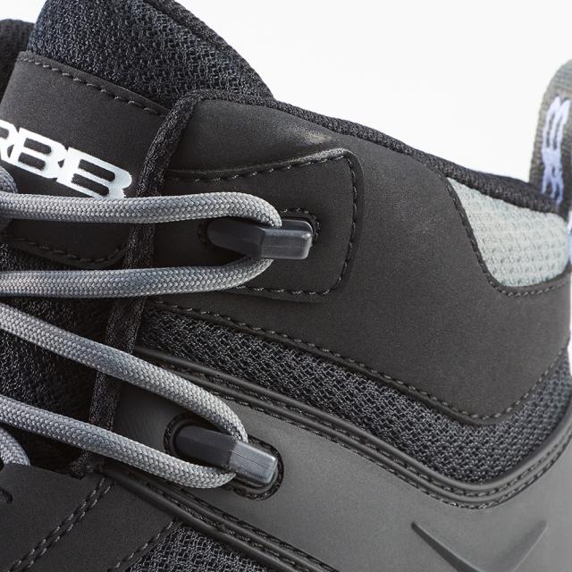 リバレイ RBB ロックショアフェルトスパイクシューズTG M(25.5cm) ブラック(riva-160209)｜磯釣り グレ釣り メジナ釣り 渓流釣り ロックショア ショア シャワークライミング ブリ ヒラマサ ショアジギング グレ メジナ 磯 渓流 イワナ ヤマメ アマゴ ネイティブトラウト