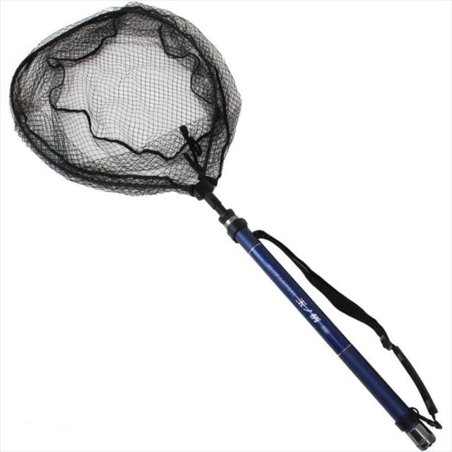 ジョイント一体型 ランディングネットＬ + BLUE LARCAL500 2点セット (sip-netset48-500set)｜オカッパリ ランディングネット ラバー ランディング ネット シーバス スズキ 青物 たも網 タモ 網 タモ網 ジョイント一体型 ランディングネットL + BLUE LARCAL500 2点セット