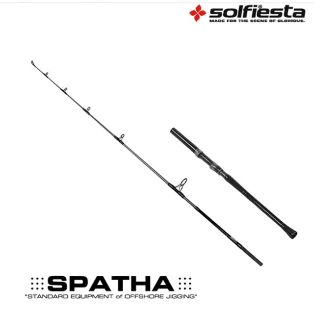 solfiesta ベイトジギングロッド SPATHA 572B/M-R(solf-024489)｜ライト ジギング ロッド ルアー 青物 ワラサ ハマチ ブリ タチウオ シーバス 真鯛 マダイ 根魚 スローピッチ ジャーク