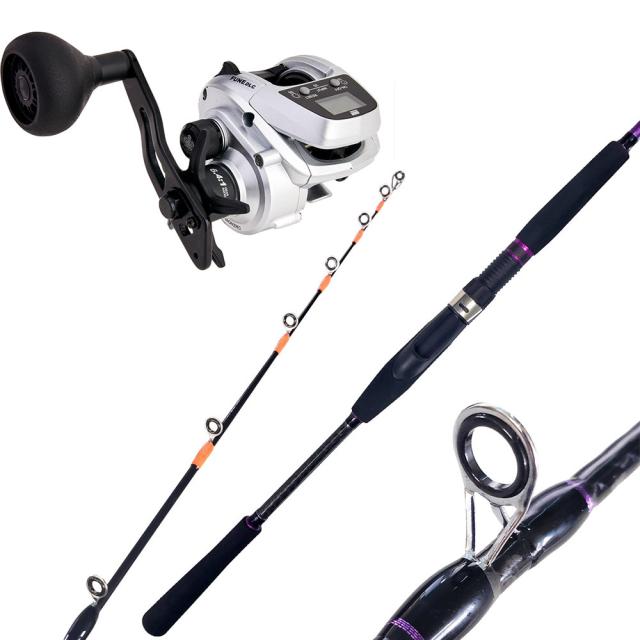 タチウオ タチウオジギング ロッド リール 左巻き 本体 セット