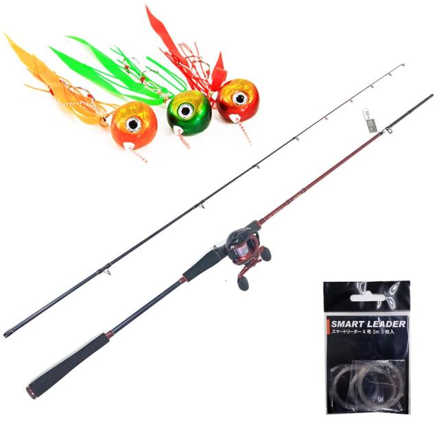 タイラバ セット タイラバ フルセット！！ ジャッカル・紅牙・炎