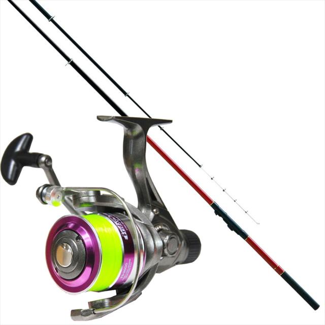 おり釣具 アオリヤエン入門に フライデー ヤエン釣り ヤエン竿 2-500 ＆ ヤエンリール 2点セット (yaenset-21)｜ヤエン 竿 ヤエン リール ヤエン竿 セット アオリヤエン セット ヤエン セット アオリイカ 釣り 竿