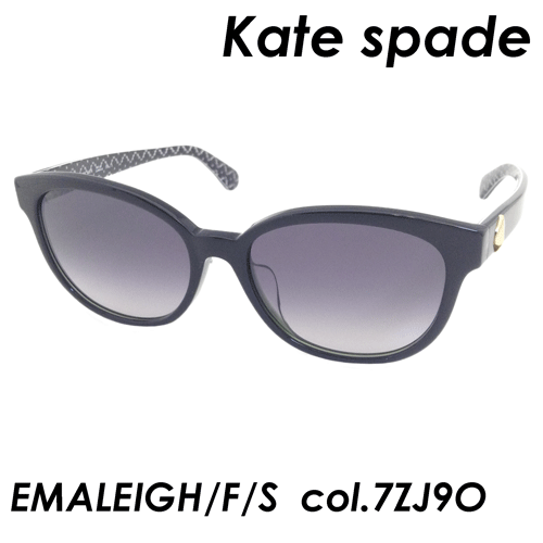 Kate spade(ケイトスペード) サングラス EMALEIGH/F/S col.7ZJ9O [BLACK GREEN] 55mmの通販は 14,630円