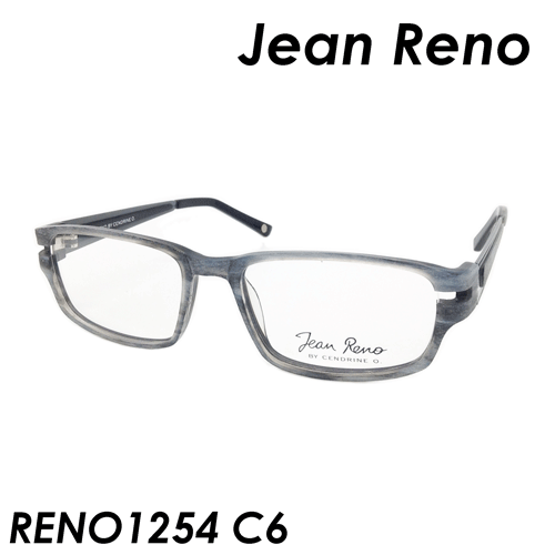 Jean Reno(ジャン・レノ) メガネ　RENO1254 col.C6（グレー） 53ｍｍ
