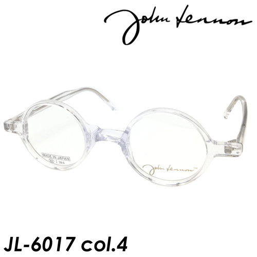 John Lennon(ジョンレノン) メガネ JL-6017 col.4 [クリア] 42mm 日本