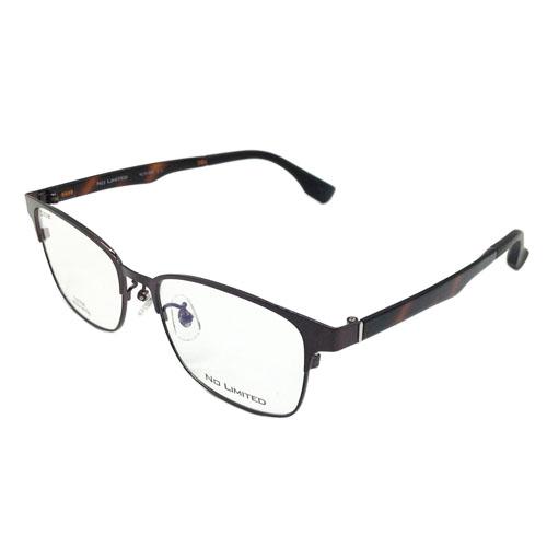 NO LIMITED(ノーリミテッド) メガネ NL59-040 C-2(シャーリングブラウン/ブラウンデミ) 54mm（マグネット式 前掛けサングラス付）_1