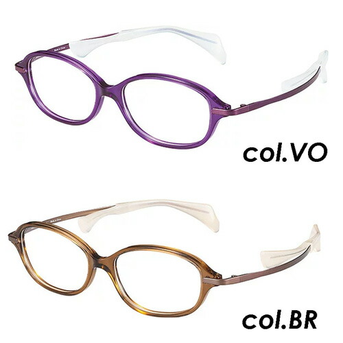 鼻に跡がつかない 老眼鏡 Choco See ちょこシー メガネ FG24510 52mm 全6色 老眼鏡 遠近両用　鼻パッドなし βチタン チョコシー シャルマン CHARMANT_2