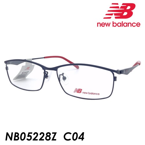 new balance(ニューバランス) メガネ NB05228Z C04(マットネイビー
