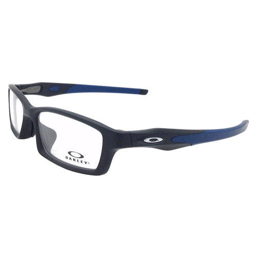 OAKLEY オークリー メガネ CROSSLINK クロスリンク OX8118-1056 Satin Black/Navy 56mm 国内正規品・保証書付き アジアンフィット その他メガネ