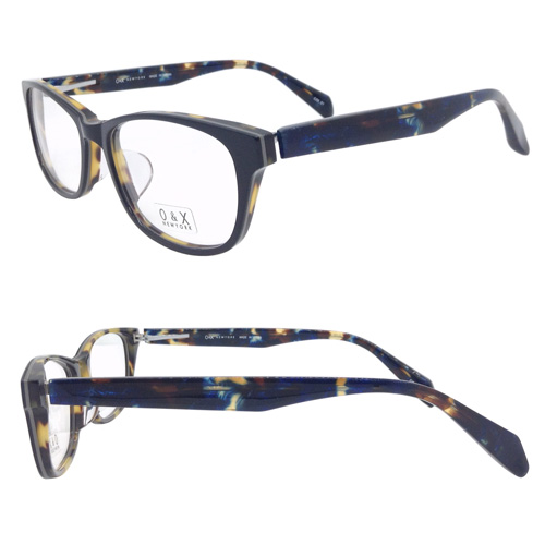 O&X NEW YORK オーアンドエックス メガネ OP-J58 col.01/04/05/06 54mm 日本製 鯖江 ウェリントン 4color