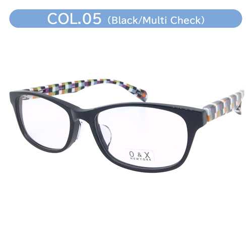 O&X NEW YORK オーアンドエックス メガネ OP-J58 col.01/04/05/06 54mm 日本製 鯖江 ウェリントン 4color