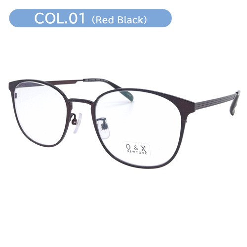 O&X NEW YORK オーアンドエックス メガネ OT-8067J col.01/02/03