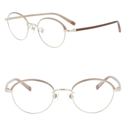 agnes b. アニエスベー メガネ 50-0107 C01/C02/C03 47mm 3color