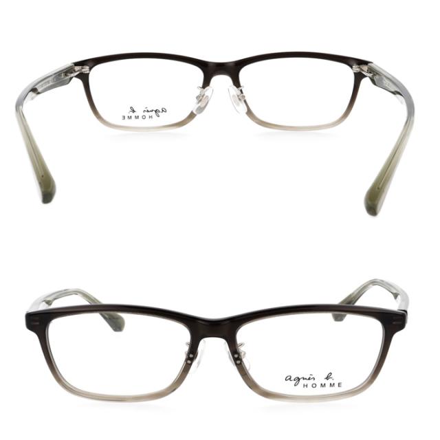 agnes b. HOMME アニエスベー オム メガネ 52-0027 col.1/2 55mm 2color