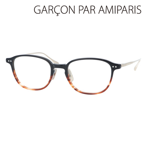 GARCON PAR AMIPARIS アミパリ メガネ GA1989 col.19/29 50mm チタン 日本製 2color