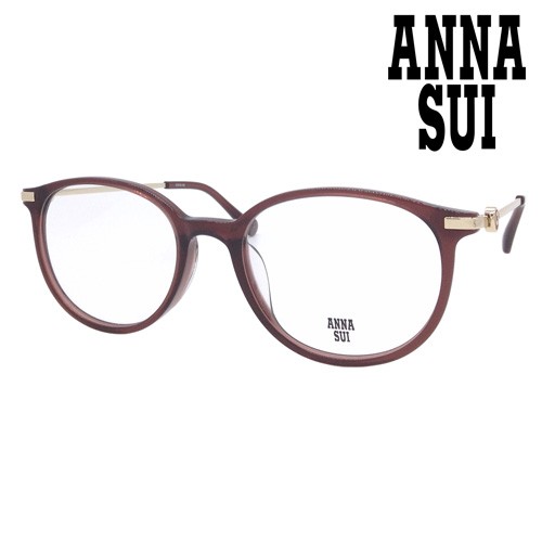 ANNA SUI アナスイ メガネ 60-9026-01/02/03 51mm ボストン 3colorの