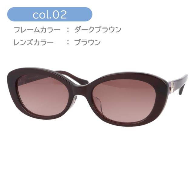 ANNA SUI アナスイ サングラス 61-0006 01/02/03 55mm 紫外線 UVカット 3color_4