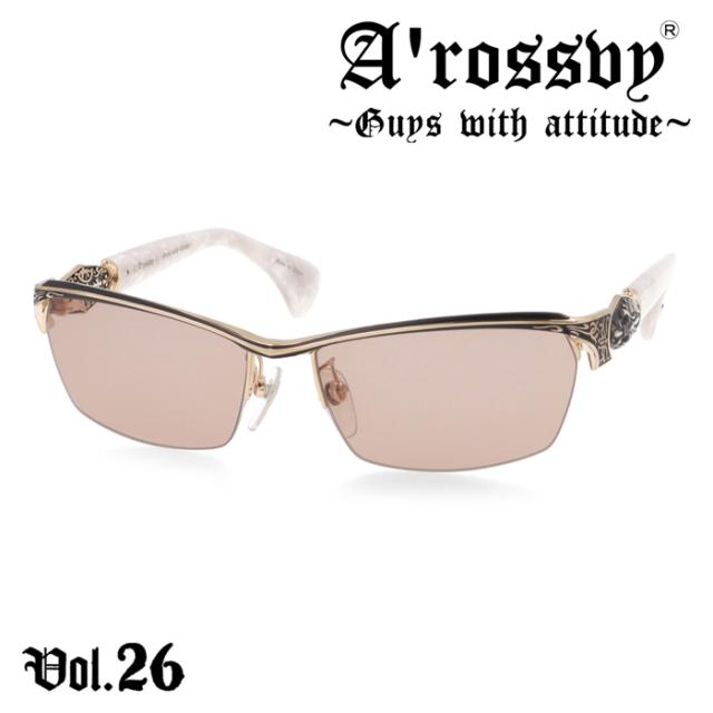 A’rossby ロズビー サングラス 209252501 60mm 日本製 2026 Vol.26 チタン 925Silver 限定生産 シリアルナンバー