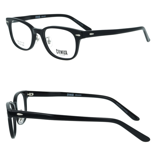CIENEGA シェネガ メガネ CN-K31 col.1/2 52mm ゆったり 大きいサイズ ビッグサイズ ロングテンプル キングサイズ 2color
