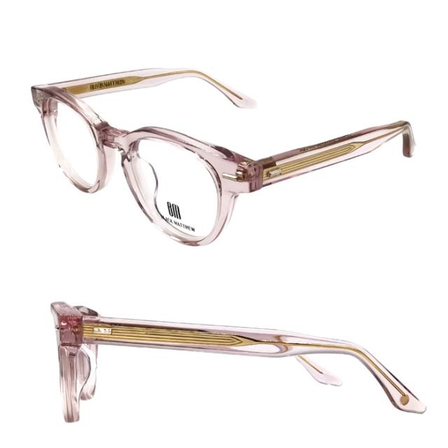 BLACK MATTHEW ブラックマシュー メガネ BM-4002 col.1/2/3 47mm 3color