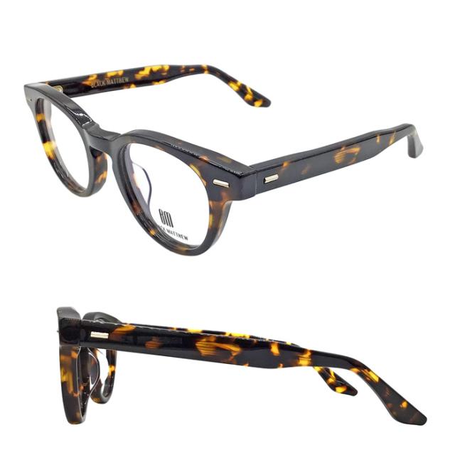 BLACK MATTHEW ブラックマシュー メガネ BM-4002 col.1/2/3 47mm 3color