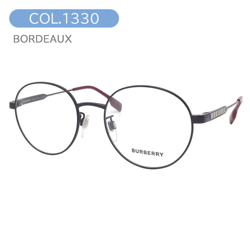 BURBERRY バーバリー メガネ BE1363-T-D col.1004/1007/1330/1331 50mm 正規品 保証書付き 4color