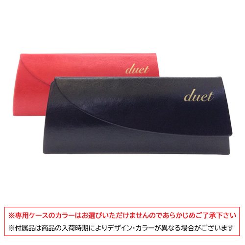 duet デュエット メガネ Gemini col.2101/9610 50mm less than human レスザンヒューマン