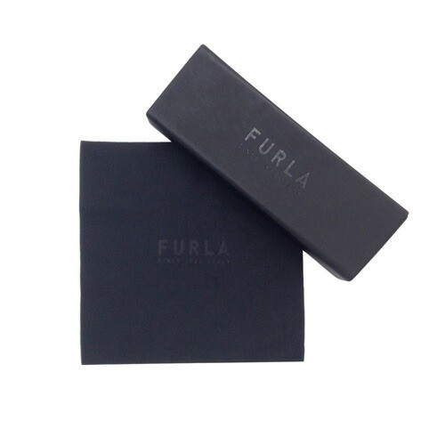 滝沢カレンさん着用モデル FURLA フルラ メガネ VFU575J col.0F78/08GH/0326 49mm TITANIUM チタン ボストン 3colorの通販は