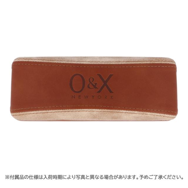 O&X NEW YORK オーアンドエックス メガネ OP-J65 col.01/02/04 57mm 日本製 鯖江 3color