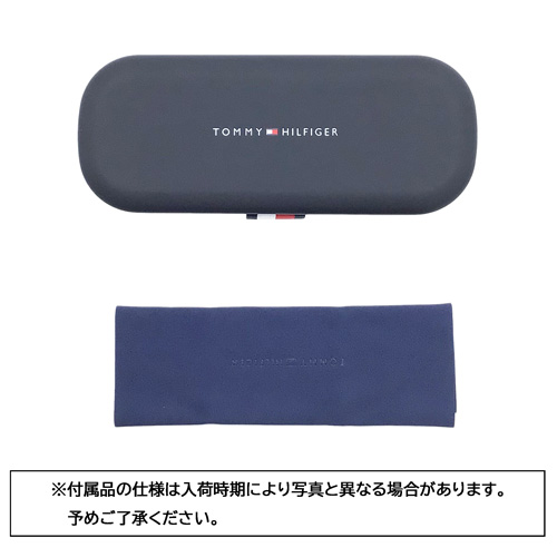 TOMMY HILFIGER トミーヒルフィガー メガネ TH1748 col.003/FLL 52mm スクエア ハーフリム ナイロール 2color その他メガネ