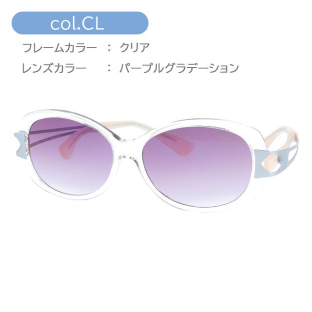 Choco Sun ちょこサン 鼻に跡のつかないレディースサングラス FG24500/FG24501 col.CL 54mm 57mm オプションで度付きカラーレンズに変更可能 紫外線カット_1