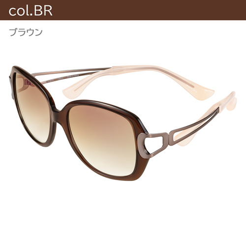 ChocoSun ちょこサン 鼻パッド無し サングラス FG24504 col.BE/BK/BL/BR/GR/KH/RE 54mm 紫外線 UVカット ブルーライトカット 7color_10