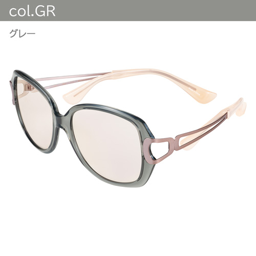 ChocoSun ちょこサン 鼻パッド無し サングラス FG24504 col.BE/BK/BL/BR/GR/KH/RE 54mm 紫外線 UVカット ブルーライトカット 7color_11