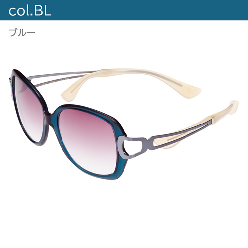 ChocoSun ちょこサン 鼻パッド無し サングラス FG24504 col.BE/BK/BL/BR/GR/KH/RE 54mm 紫外線 UVカット ブルーライトカット 7color_9