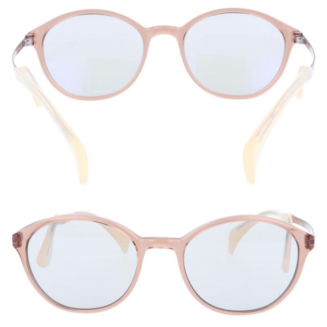 ChocoSun ちょこサン 鼻パッド無し サングラス fg24518 col.DB/GR/KH/PK 51mm 紫外線 UVカット ブルーライトカット 4color_12